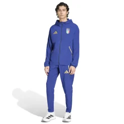 adidas Italië Tiro Travel Trainingsjack 2026-2028 Blauw Goud