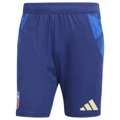 adidas Italië Trainingsbroekje 2024-2026 Donkerblauw Blauw Goud