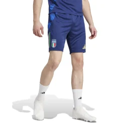 adidas Italië Trainingsbroekje 2024-2026 Donkerblauw Blauw Goud