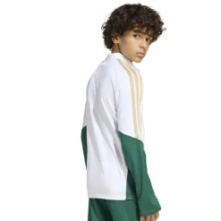 adidas Italië Trainingspak 1/4-Zip 2025-2028 Kids Wit Groen Goud