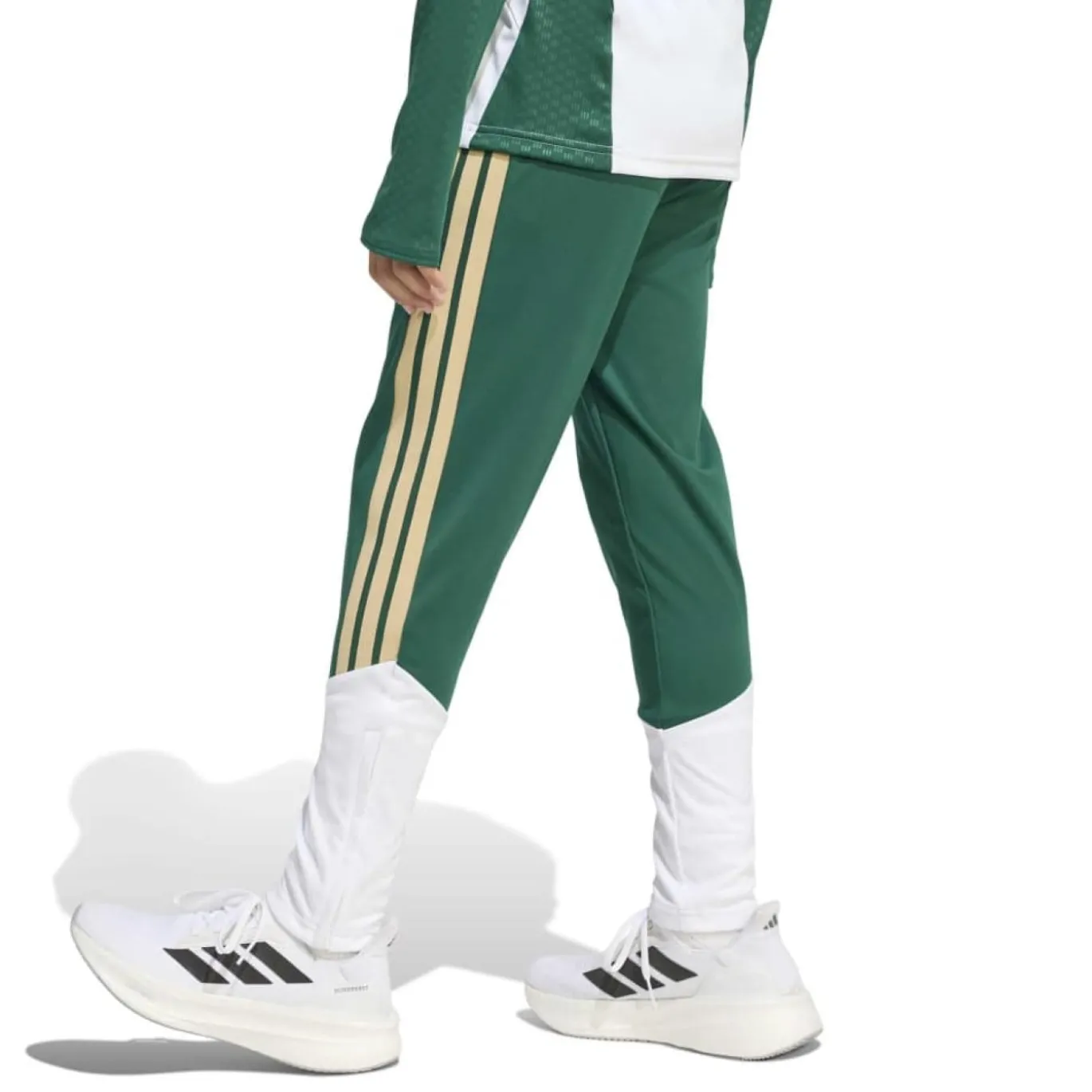 adidas Italië Trainingspak 1/4-Zip 2025-2028 Kids Wit Groen Goud