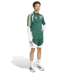 adidas Italië Trainingstrui 1/4-Zip 2026-2028 Groen Wit Goud