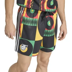 adidas Jamaica x Bob Marley Originals Broekje Zwart Wit Multicolor