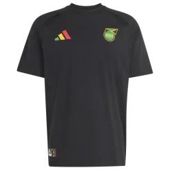 adidas Jamaica x Bob Marley Tiro Travel T-Shirt 2026-2028 Zwart Groen Geel Rood