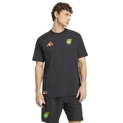 adidas Jamaica x Bob Marley Tiro Travel T-Shirt 2026-2028 Zwart Groen Geel Rood
