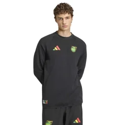 adidas Jamaica x Bob Marley Tiro Travel Crew Sweater 2026-2028 Zwart Groen Geel Rood