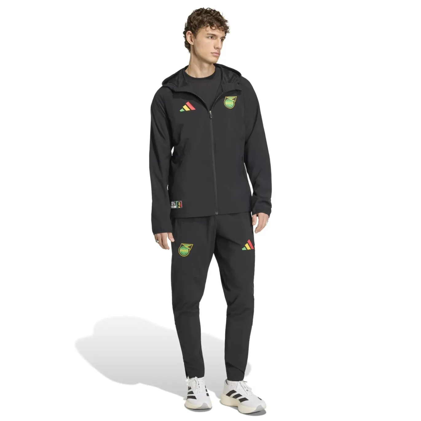 adidas Jamaica x Bob Marley Tiro Travel Trainingsbroek 2026-2028 Zwart Groen Geel Rood