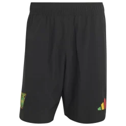 adidas Jamaica x Bob Marley Tiro Travel Broekje 2026-2028 Zwart Groen Geel Rood