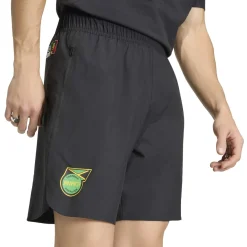 adidas Jamaica x Bob Marley Tiro Travel Broekje 2026-2028 Zwart Groen Geel Rood
