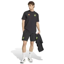 adidas Jamaica x Bob Marley Tiro Travel Broekje 2026-2028 Zwart Groen Geel Rood