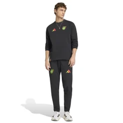 adidas Jamaica x Bob Marley Tiro Travel Crew Trainingspak 2026-2028 Zwart Groen Geel Rood
