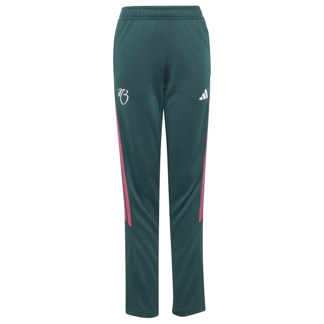adidas Jude Bellingham Trainingsbroek Kids Donkergroen Roze Wit