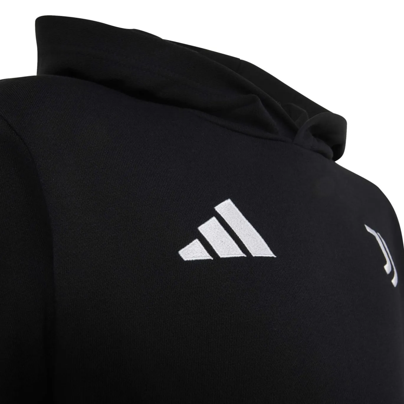 adidas Juventus DNA Hoodie 2026-2027 Kids Zwart Wit