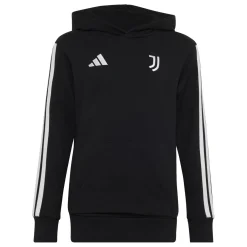adidas Juventus DNA Hoodie 2026-2027 Kids Zwart Wit