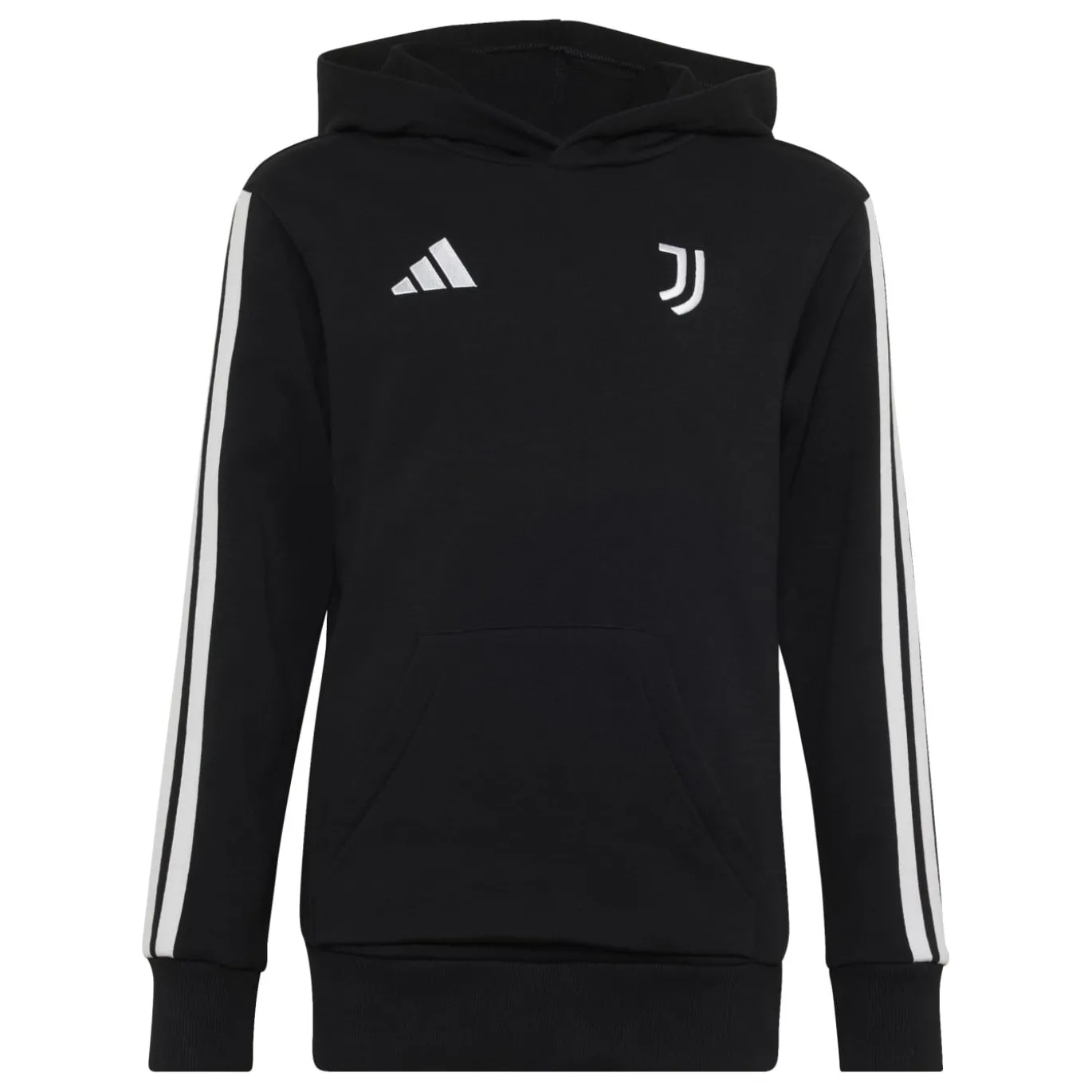 adidas Juventus DNA Hoodie 2026-2027 Kids Zwart Wit