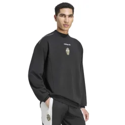 adidas Juventus EQT Crew Trainingspak Zwart Wit Grijs