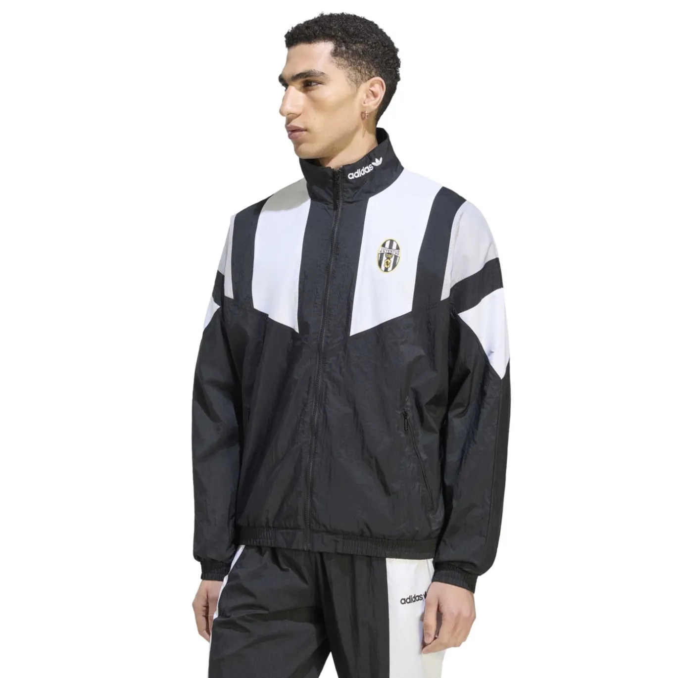 adidas Juventus EQT Trainingsjack Zwart Wit Grijs