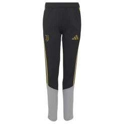adidas Juventus Europees Trainingsbroek 2026-2027 Kids Zwart Grijs Goud