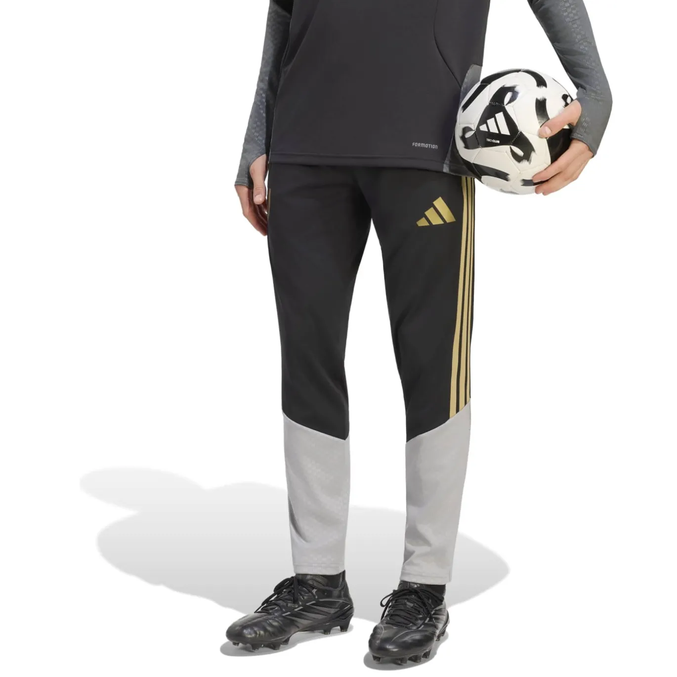 adidas Juventus Europees Trainingsbroek 2026-2027 Zwart Grijs Goud