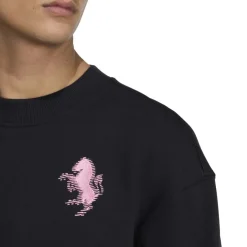 adidas Juventus Lifestyler Crew Sweater Zwart Roze