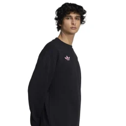 adidas Juventus Lifestyler Crew Sweater Zwart Roze