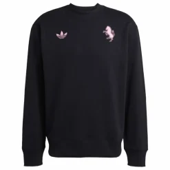 adidas Juventus Lifestyler Crew Sweater Zwart Roze