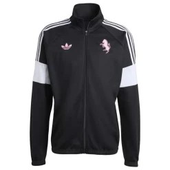 adidas Juventus Lifestyler Trainingspak Full-Zip Zwart Wit Roze