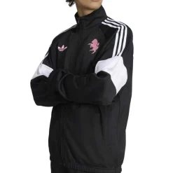 adidas Juventus Lifestyler Trainingspak Full-Zip Zwart Wit Roze