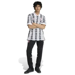 adidas Juventus Lifestyler T-Shirt Wit Zwart Roze