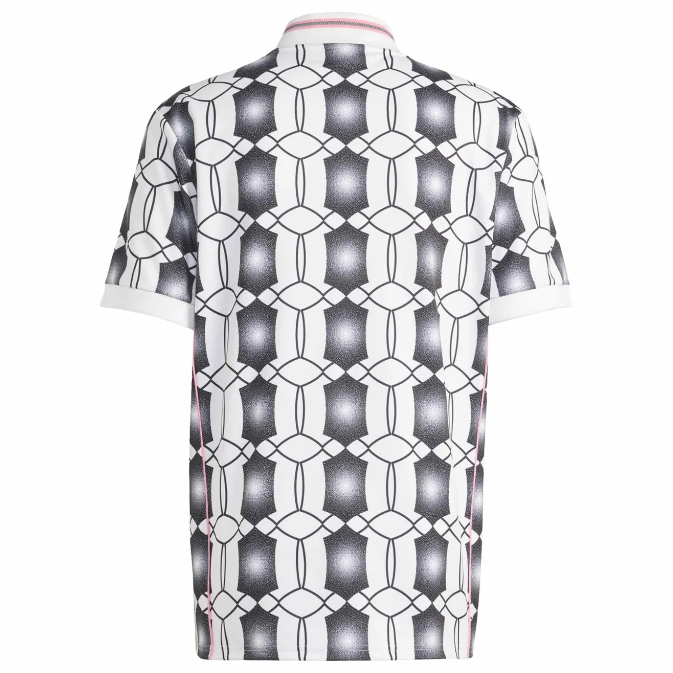 adidas Juventus Lifestyler T-Shirt Wit Zwart Roze