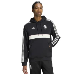 adidas Juventus Originals Hoodie Zwart Wit