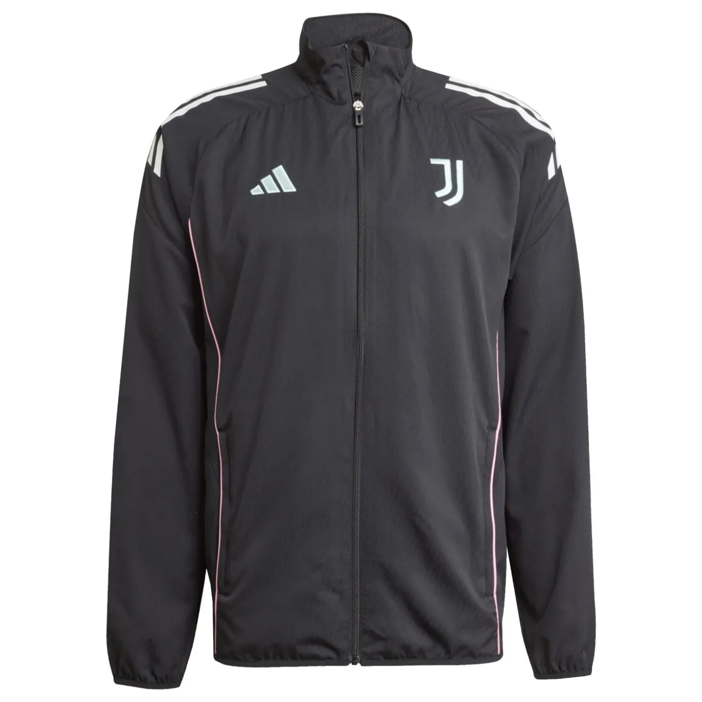 adidas Juventus Presentatie Trainingspak Full-Zip 2025-2026 Zwart