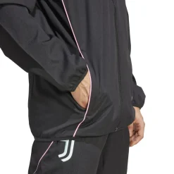 adidas Juventus Presentatie Trainingspak Full-Zip 2025-2026 Zwart