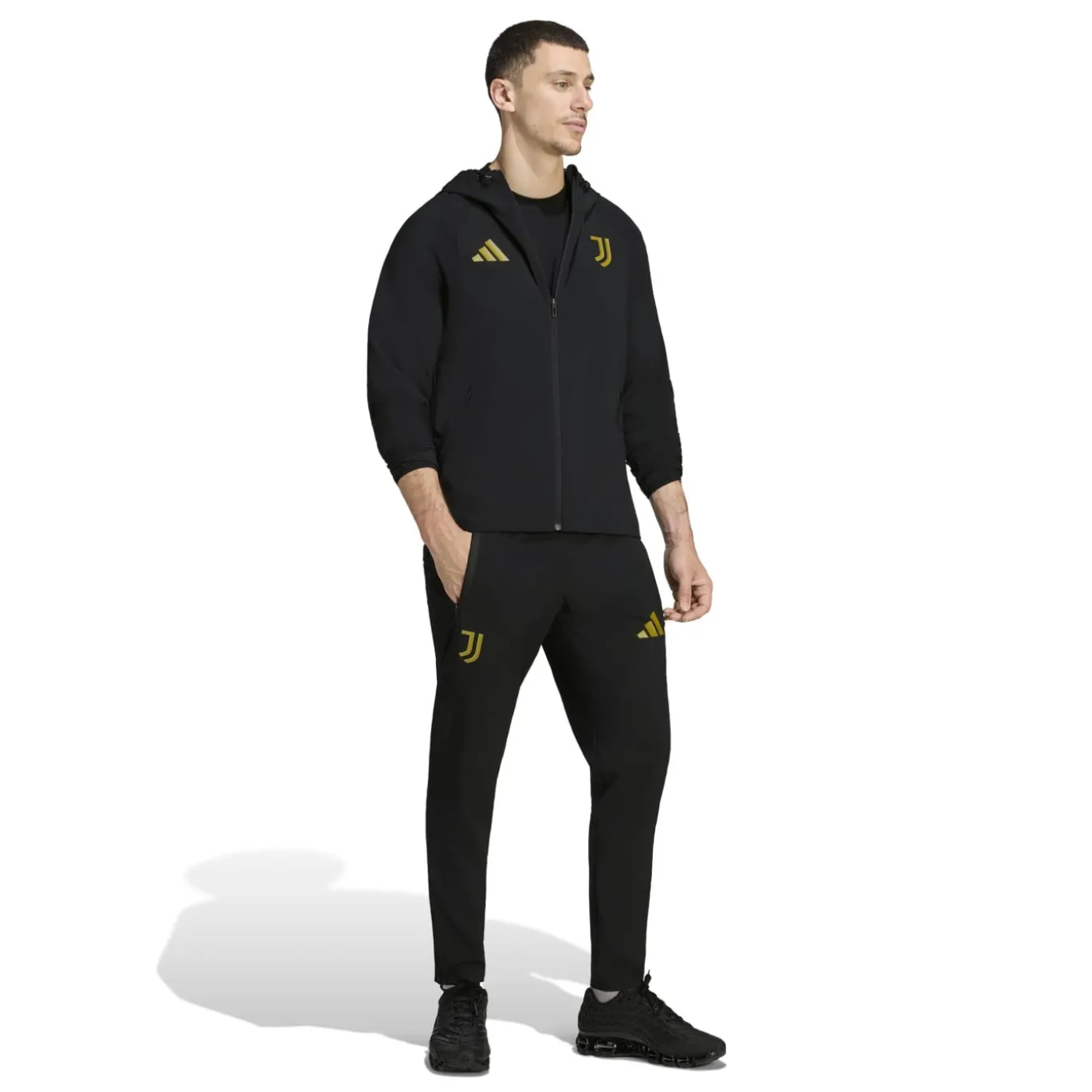 adidas Juventus Tiro Travel Trainingsjack 2026-2027 Zwart Goud