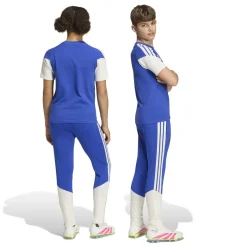 adidas Juventus Trainingsbroek 2026-2027 Kids Blauw Wit Goud