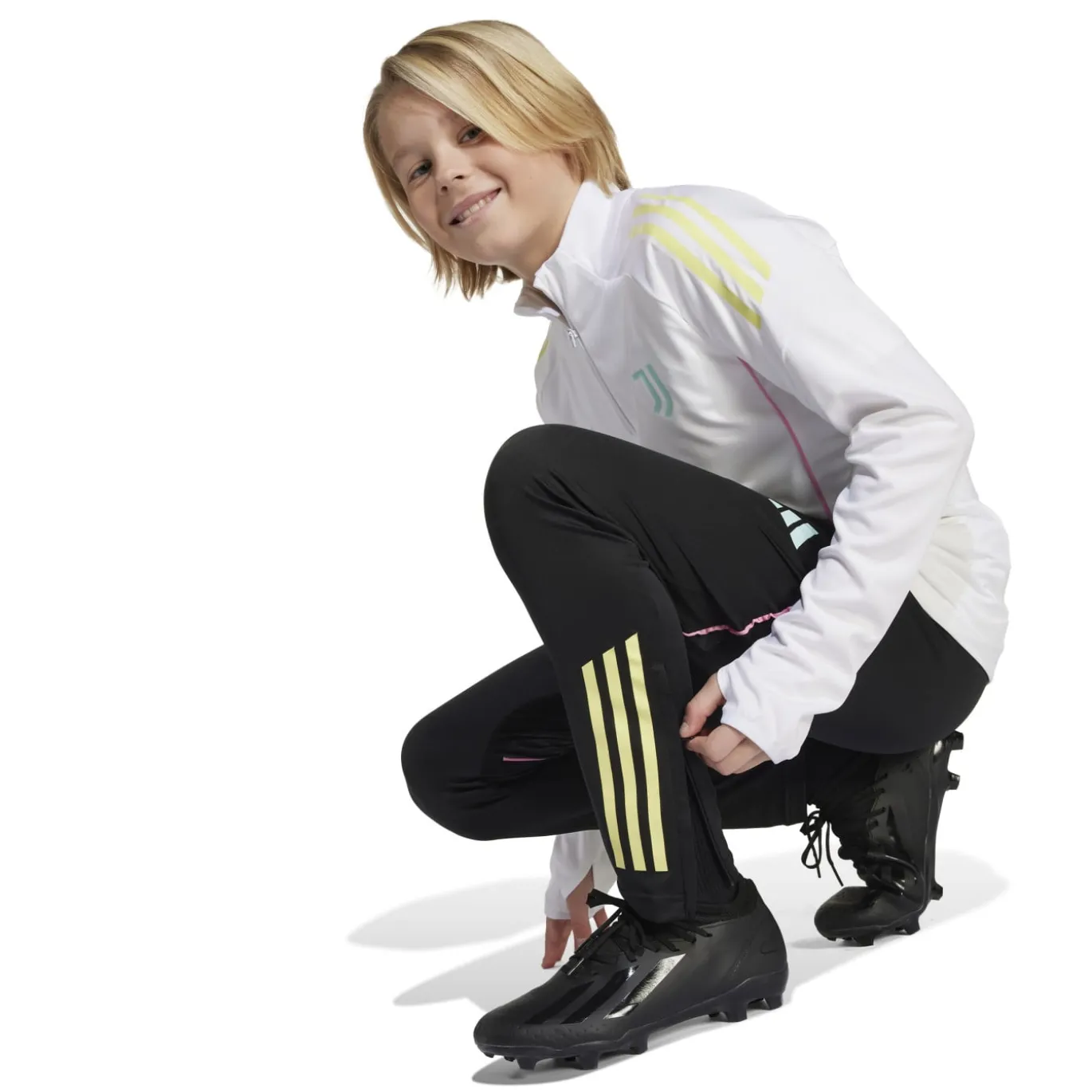 adidas Juventus Trainingsbroek 2025-2026 Kids Zwart