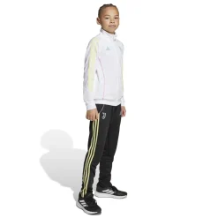 adidas Juventus Trainingspak Full-Zip 2025-2026 Kids Wit Zwart