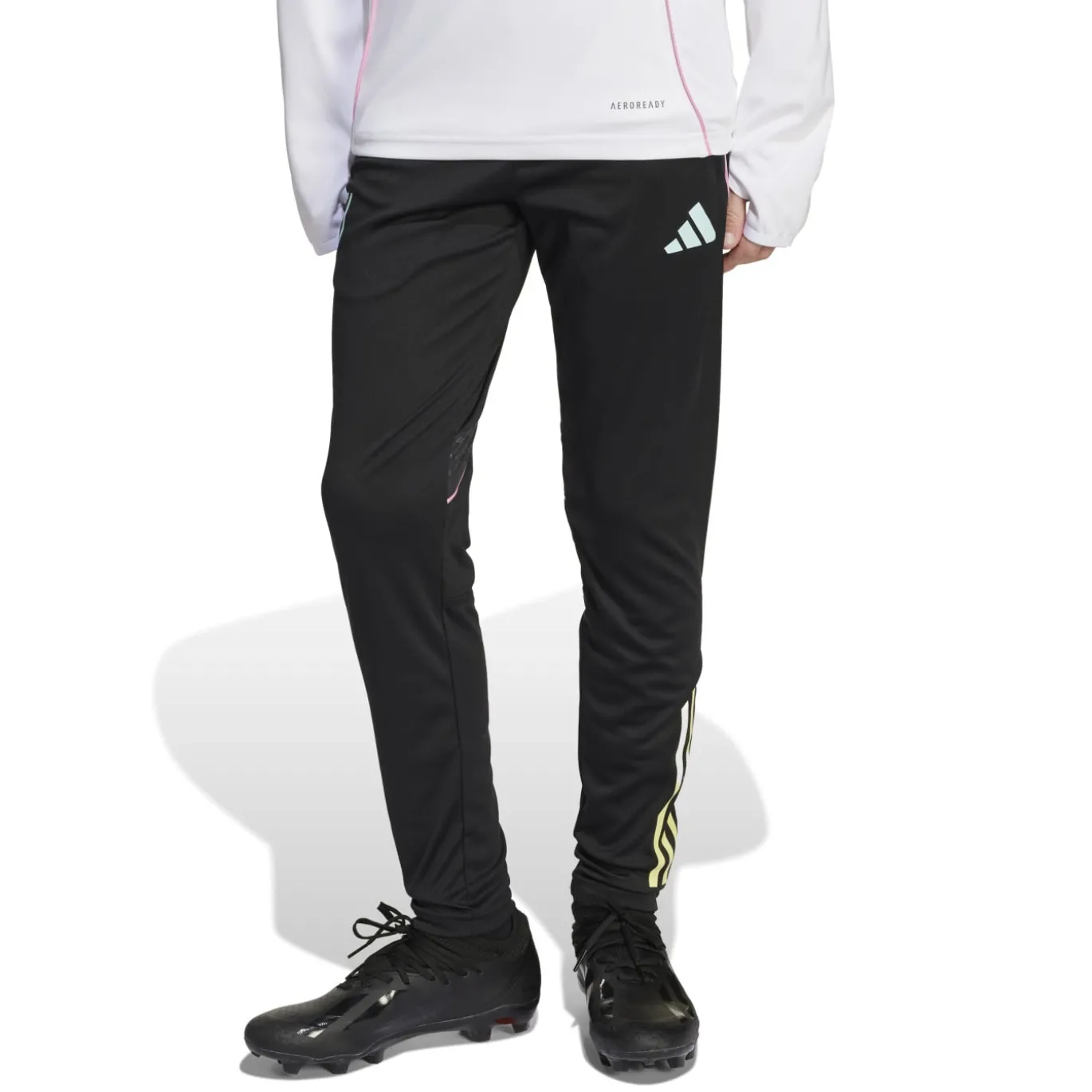 adidas Juventus Trainingspak 1/4-Zip 2025-2026 Kids Wit Zwart