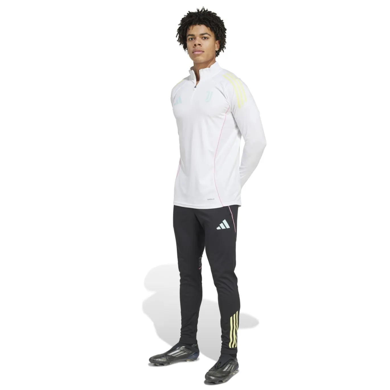 adidas Juventus Trainingspak 1/4-Zip 2025-2026 Wit Zwart