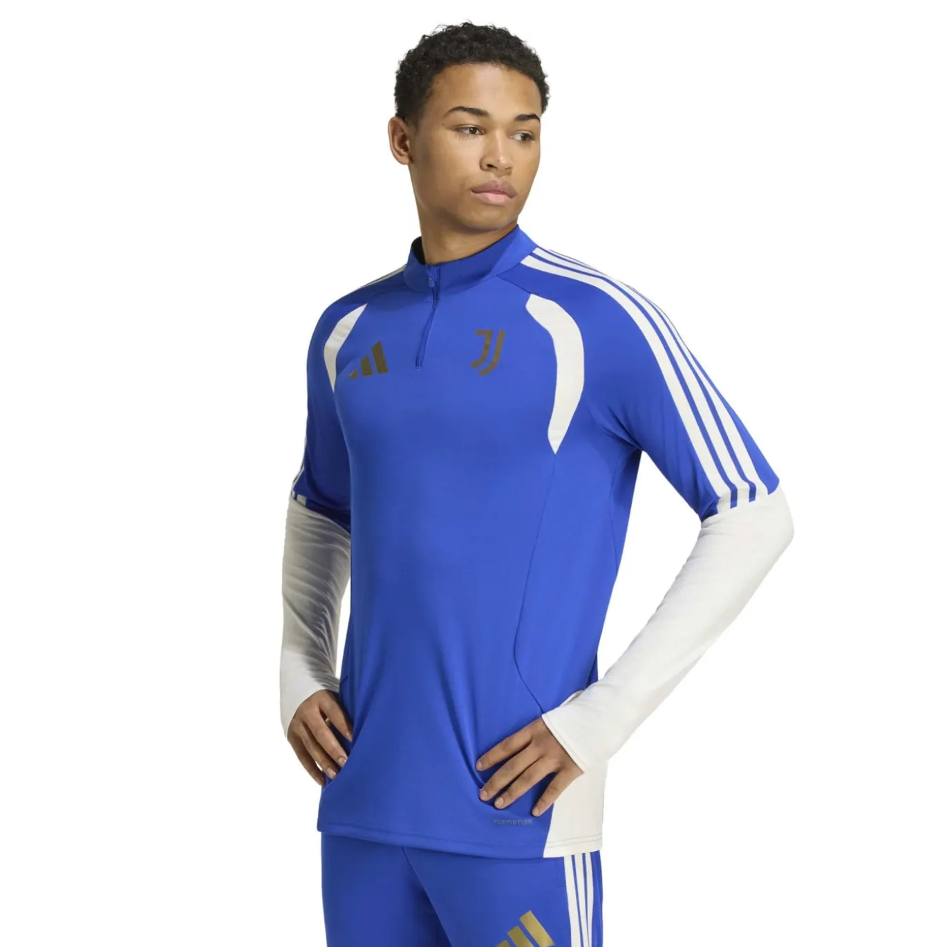 adidas Juventus Trainingspak 1/4-Zip 2026-2027 Blauw Wit Goud