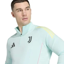 adidas Juventus Trainingspak 1/4-Zip 2025-2026 Lichtblauw Zwart