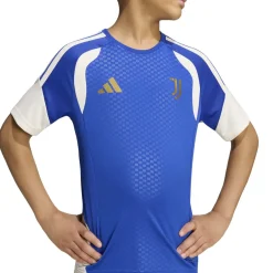 adidas Juventus Trainingsshirt 2026-2027 Kids Blauw Wit Goud