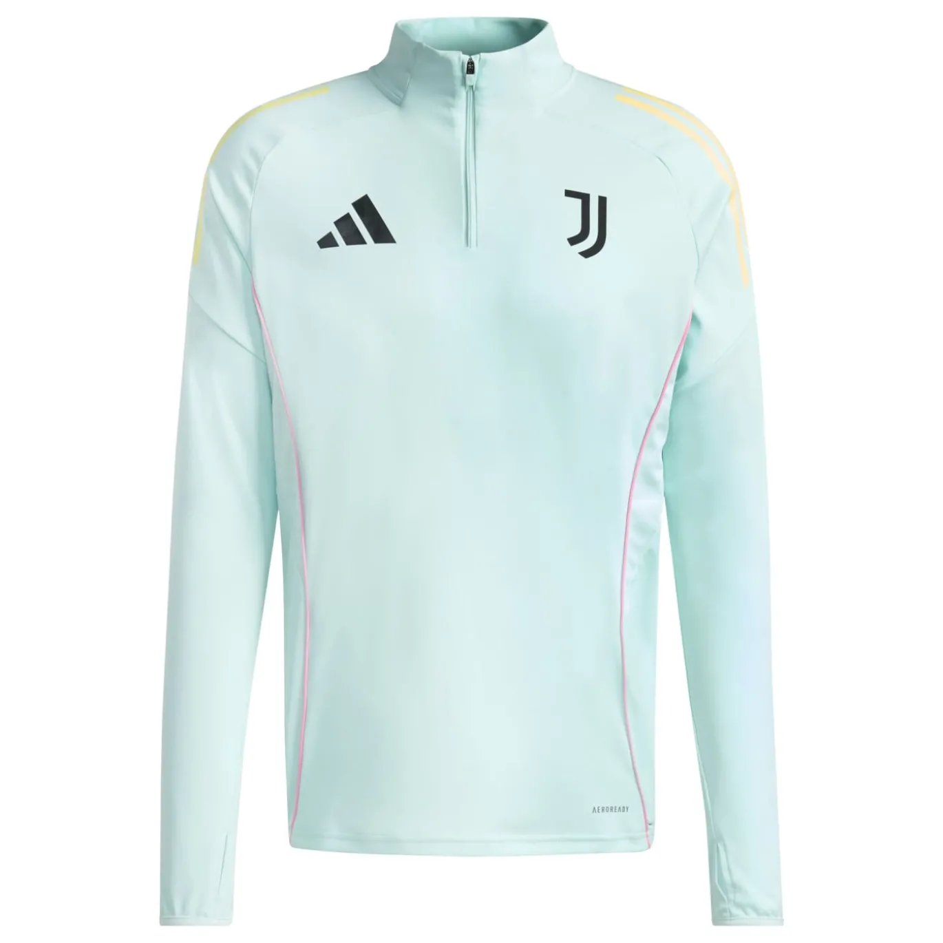 adidas Juventus Trainingstrui 1/4-Zip 2025-2026 Lichtblauw