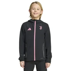 adidas Juventus Vis Tech Trainingspak Full-Zip Kids Zwart Roze