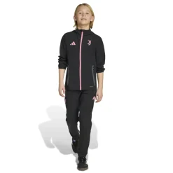 adidas Juventus Vis Tech Trainingspak Full-Zip Kids Zwart Roze