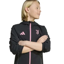 adidas Juventus Vis Tech Vest Kids Zwart Roze