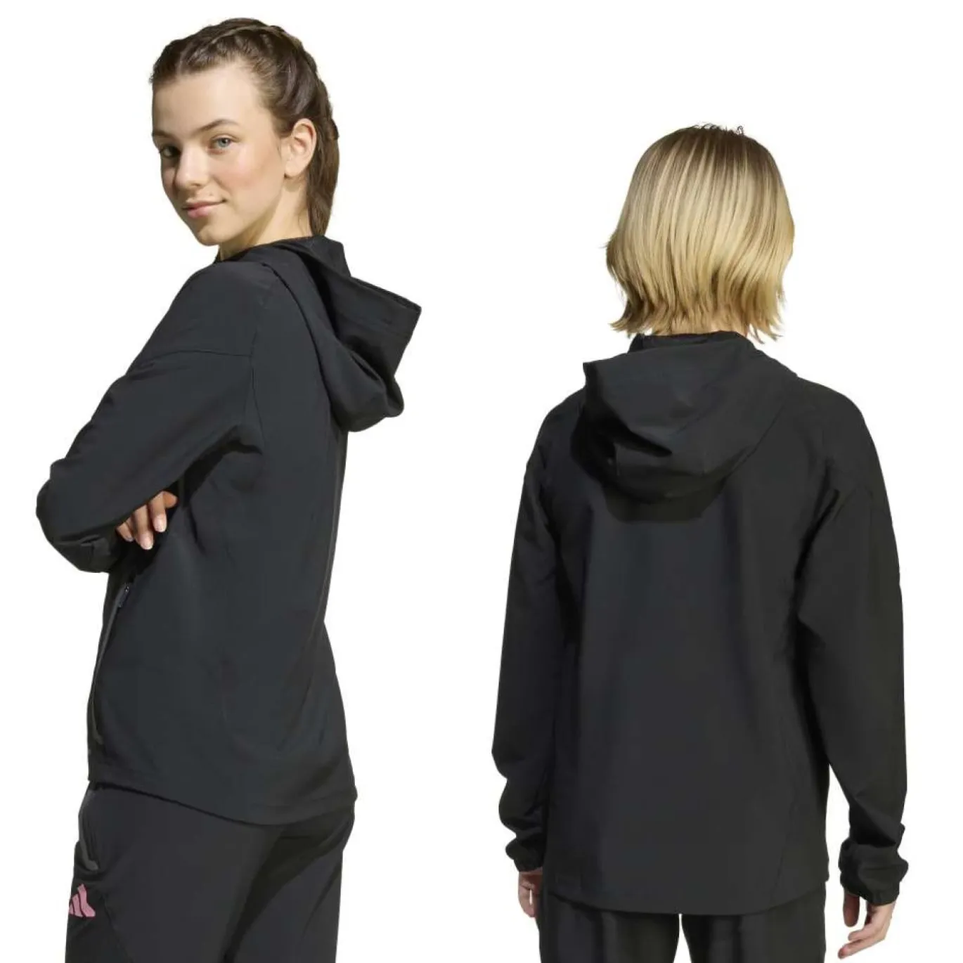 adidas Juventus Vis Tech Vest Kids Zwart Roze