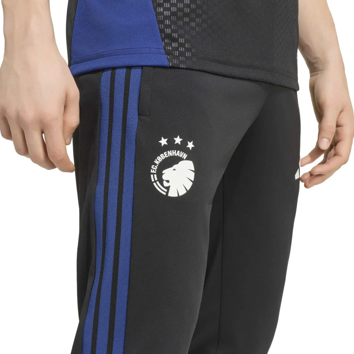 adidas Kopenhagen Trainingsbroek 2026-2027 Zwart Donkerblauw Wit