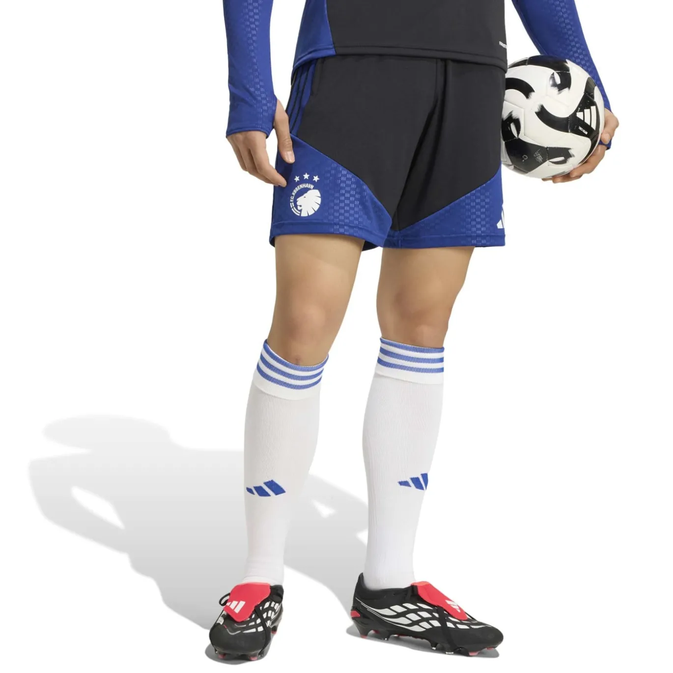 adidas Kopenhagen Trainingsbroekje 2026-2027 Zwart Donkerblauw Wit
