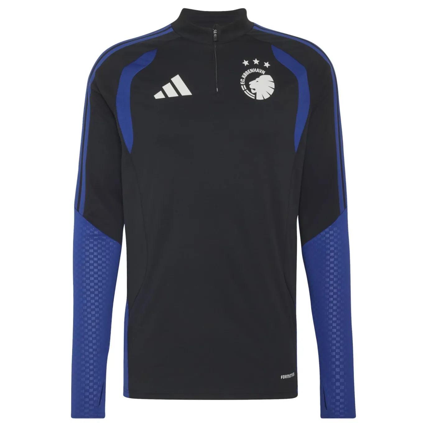 adidas Kopenhagen Trainingspak 1/4-Zip 2026-2027 Zwart Donkerblauw Wit
